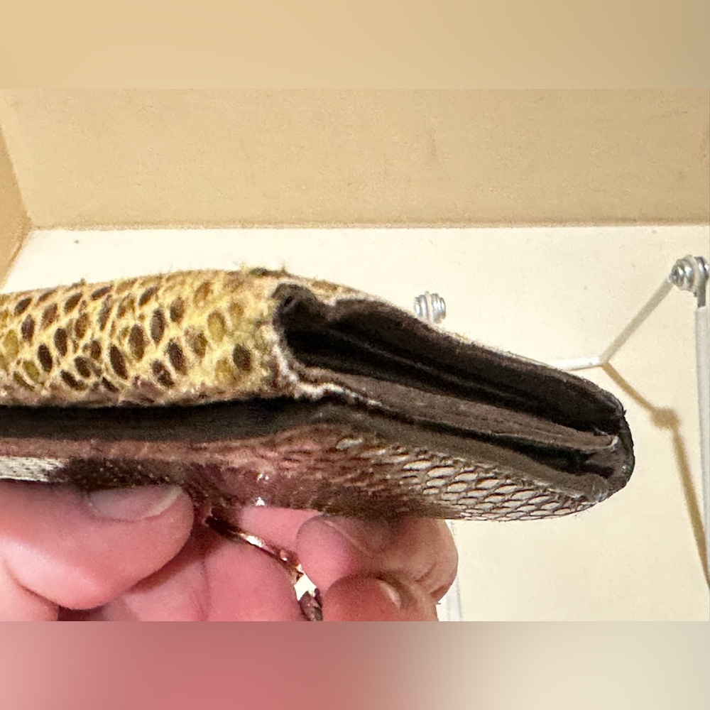 Prada Brown Python Wallet - Picture 4 of 15